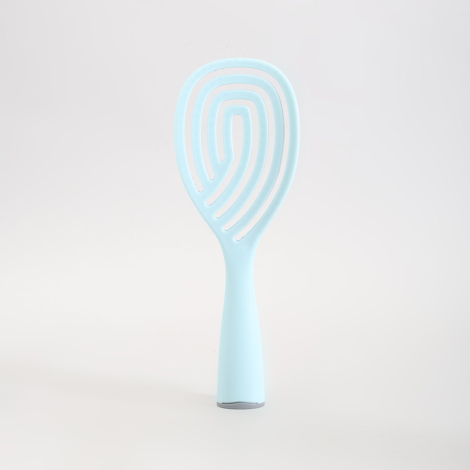 Mumuso Hollowed-Out Detangling Hair Brush-  Blue