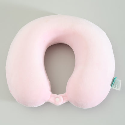 Cherry Blossom Collection Memory Foam U-Shaped Neck Pillow - Pink