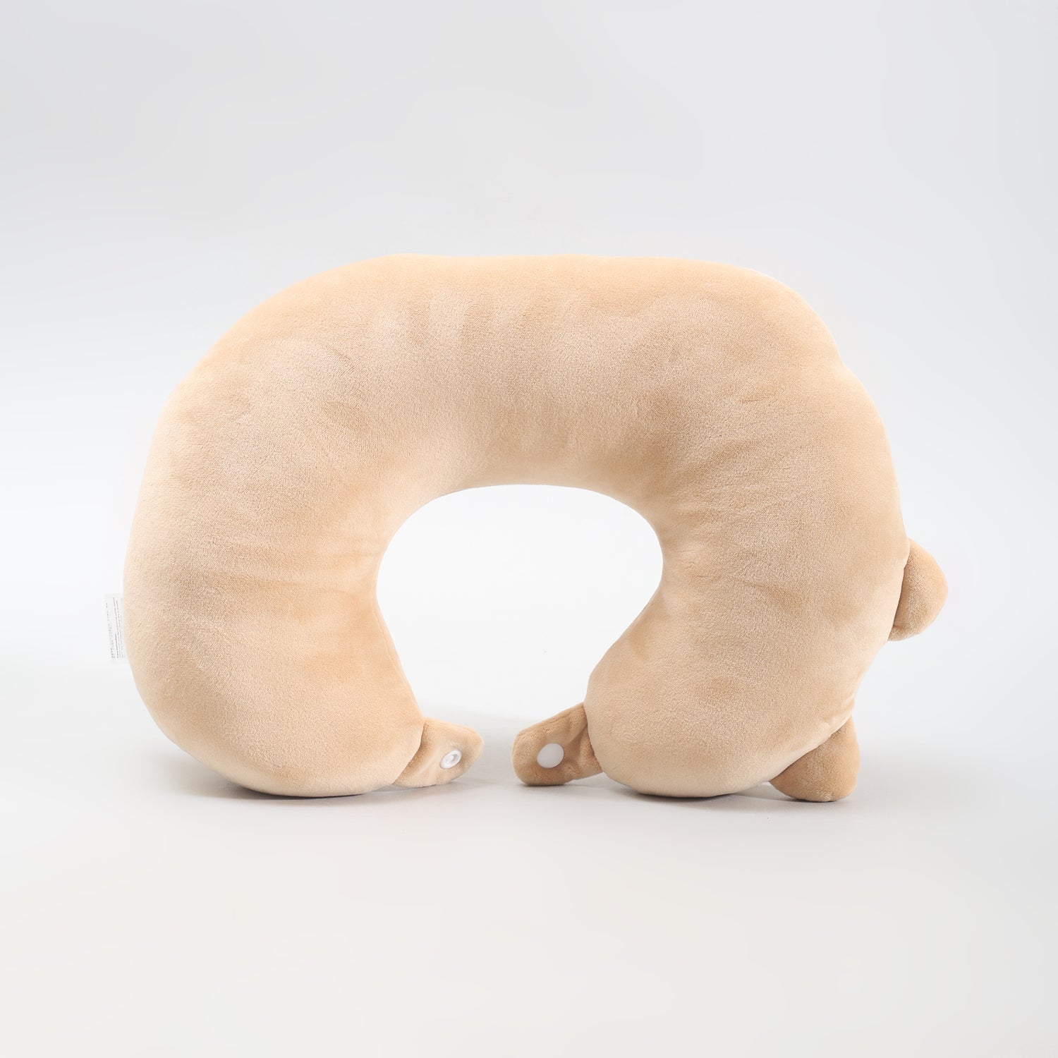 Super Comfortable Kawaii Racoon U-Shaped Neck Pillow- Brown
