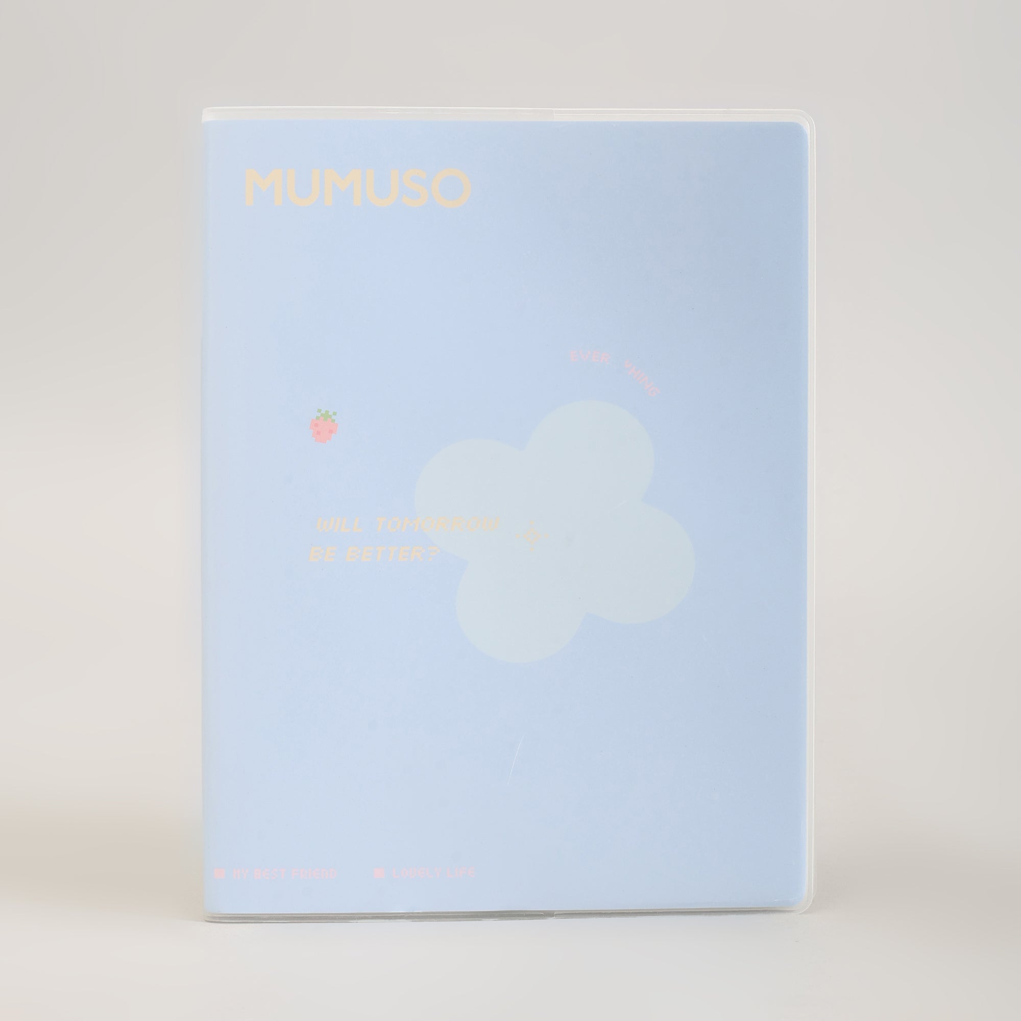 Mumuso A5 Notebook with Frosted Cover: Single Lined