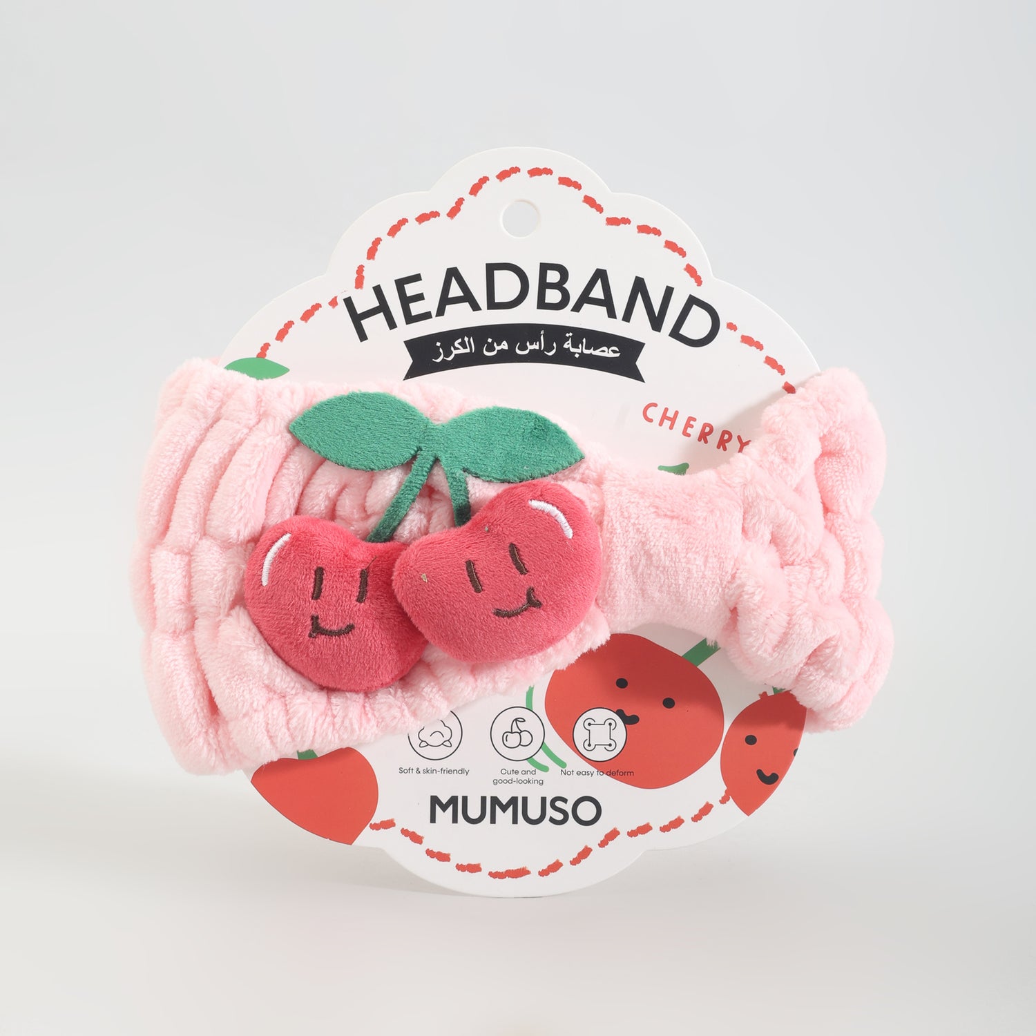 Mumuso Super Cherry Headband- Pink