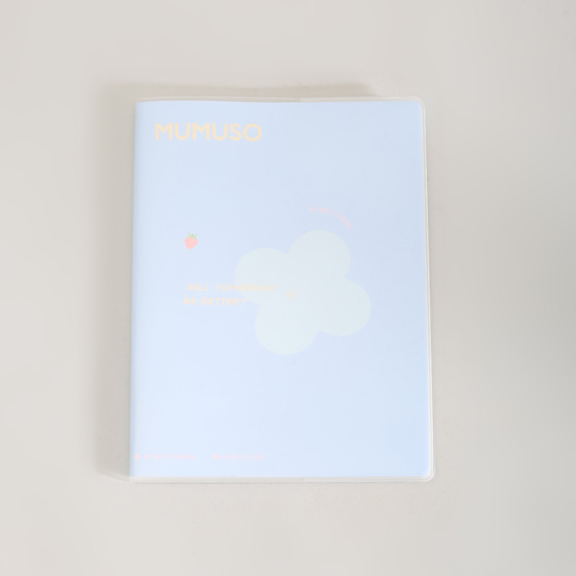 Mumuso A5 Notebook with Frosted Cover: Single Lined