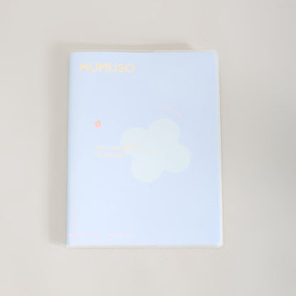 Mumuso A5 Notebook with Frosted Cover: Single Lined