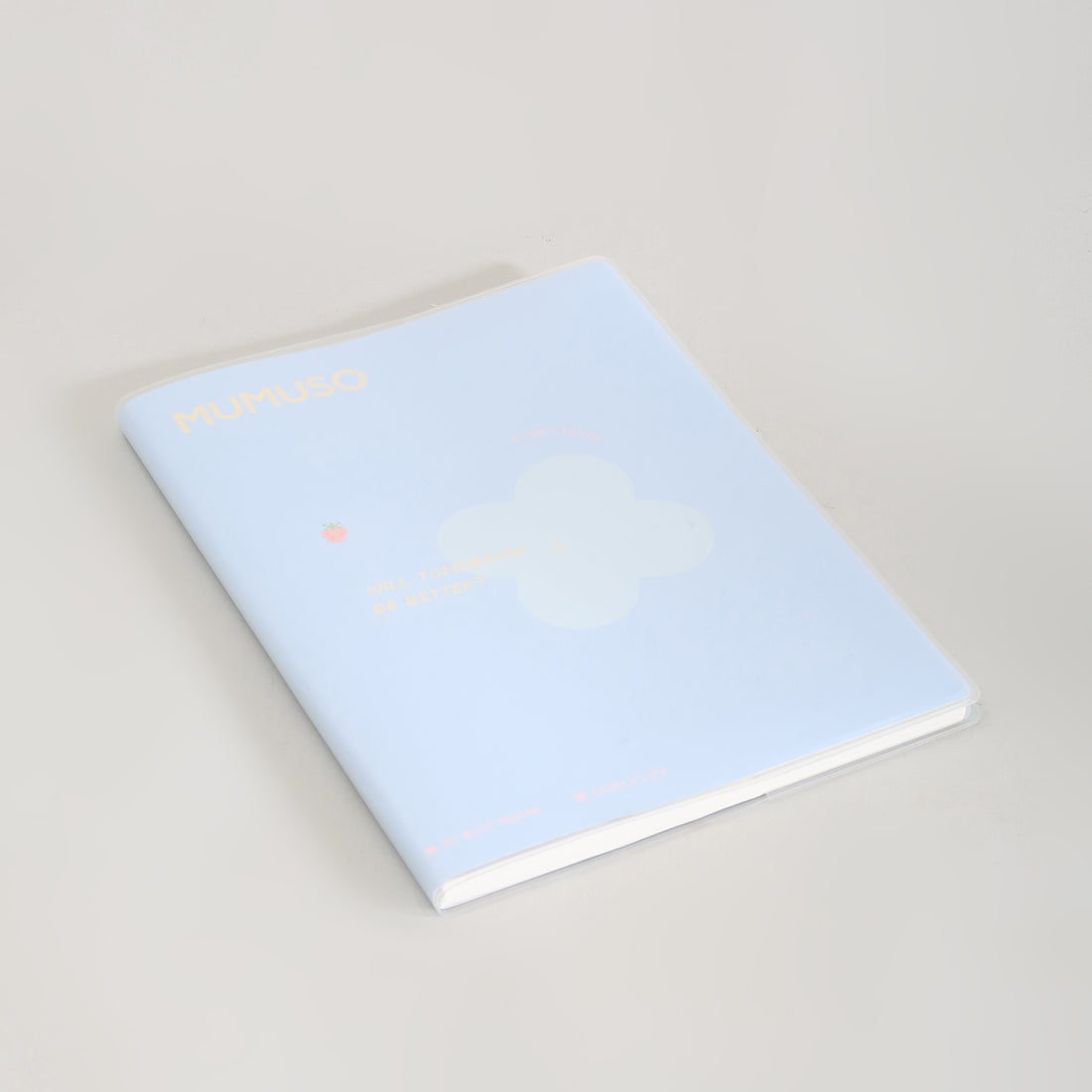 Mumuso A5 Notebook with Frosted Cover: Single Lined