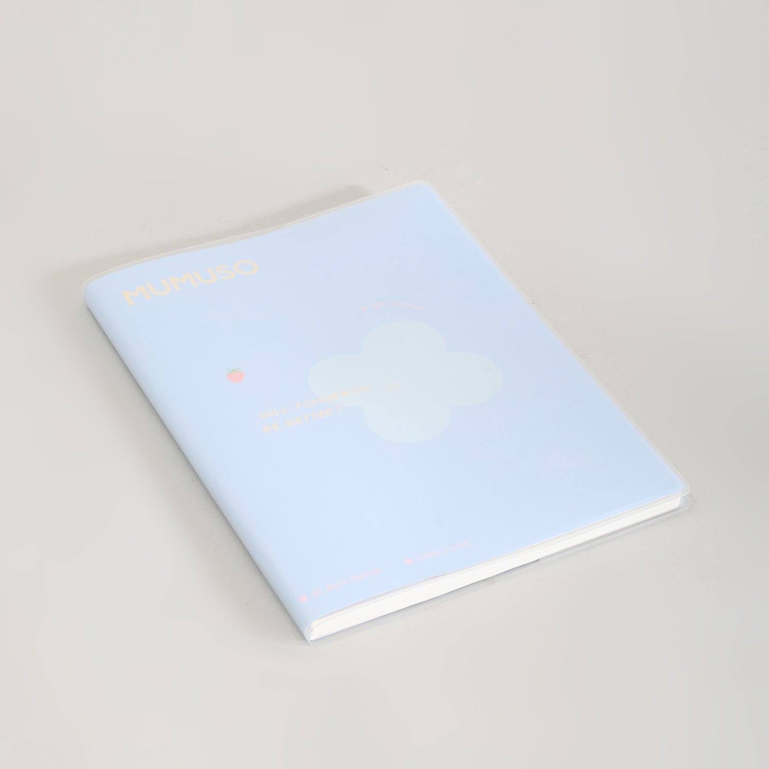 Mumuso A5 Notebook with Frosted Cover: Single Lined