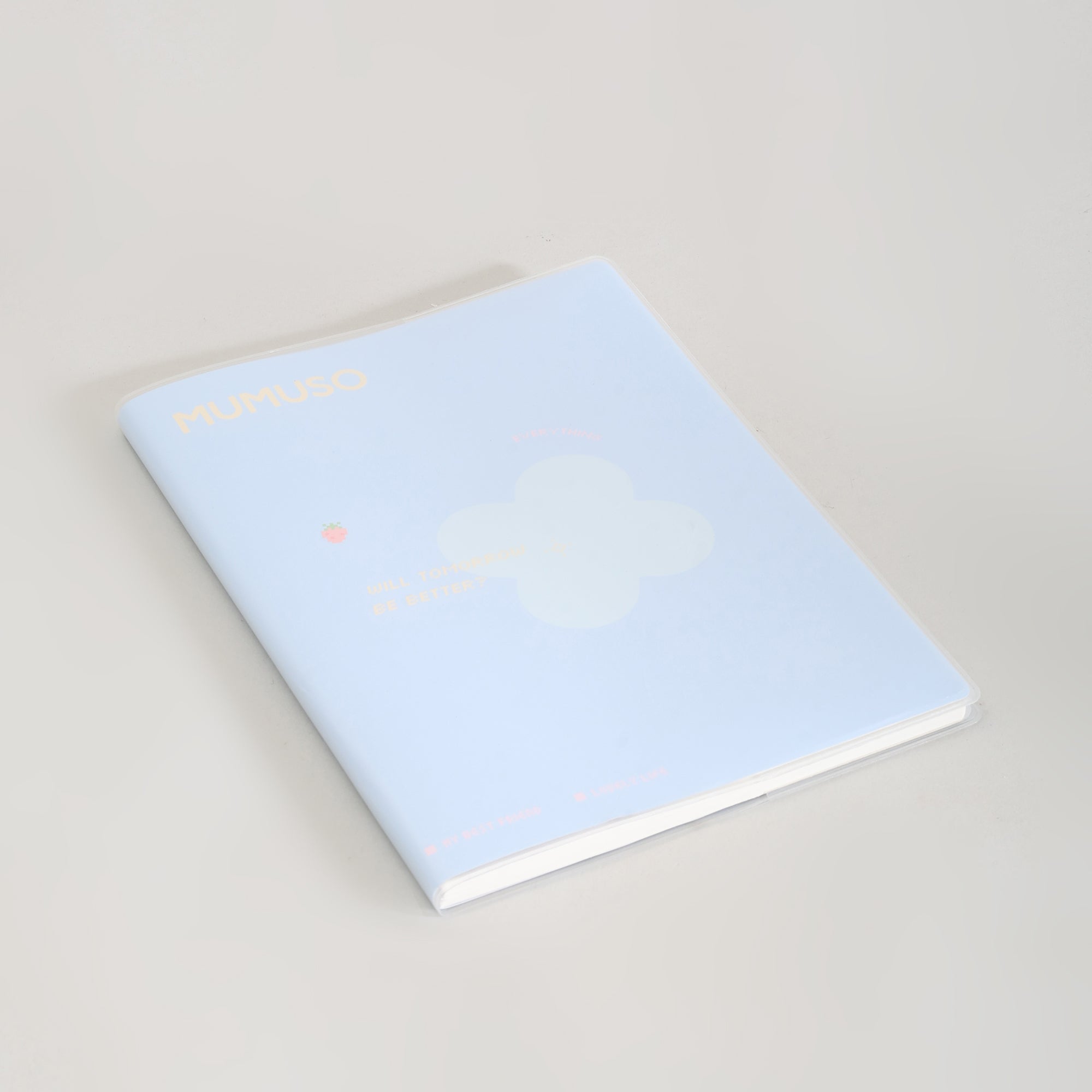 Mumuso A5 Notebook with Frosted Cover: Single Lined