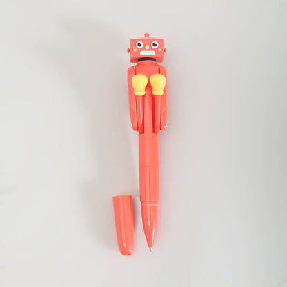 Boxing Robot Ballpoint Pen - Red