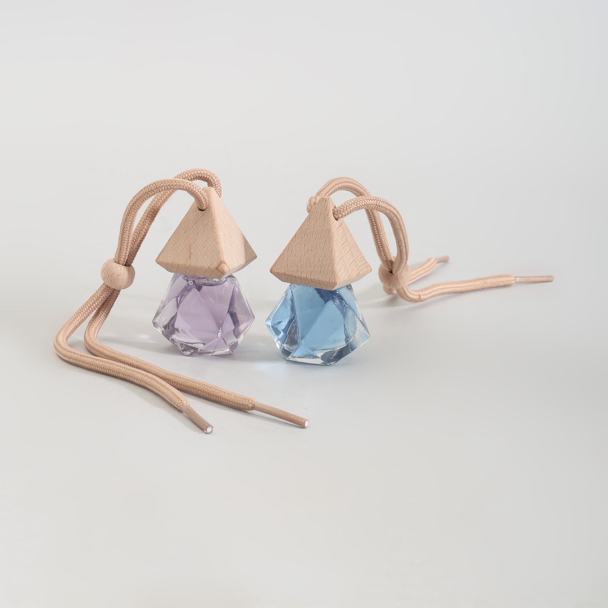 Hanging Car Air Freshener : Purple/ Blue