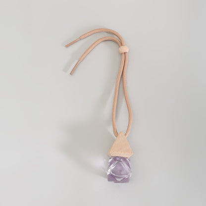 Hanging Car Air Freshener : Purple/ Blue