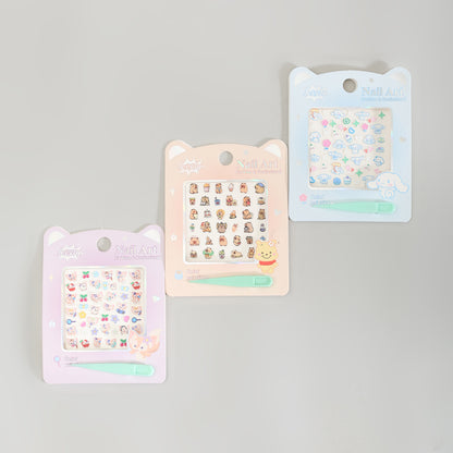 Super Cute  Nail Art Sticker Set- Assorted Designs