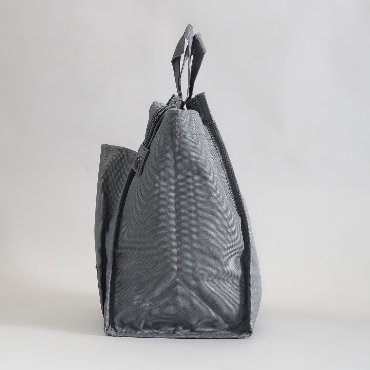 Portable Insulated Lunch Bag - Large Capacity/Grey