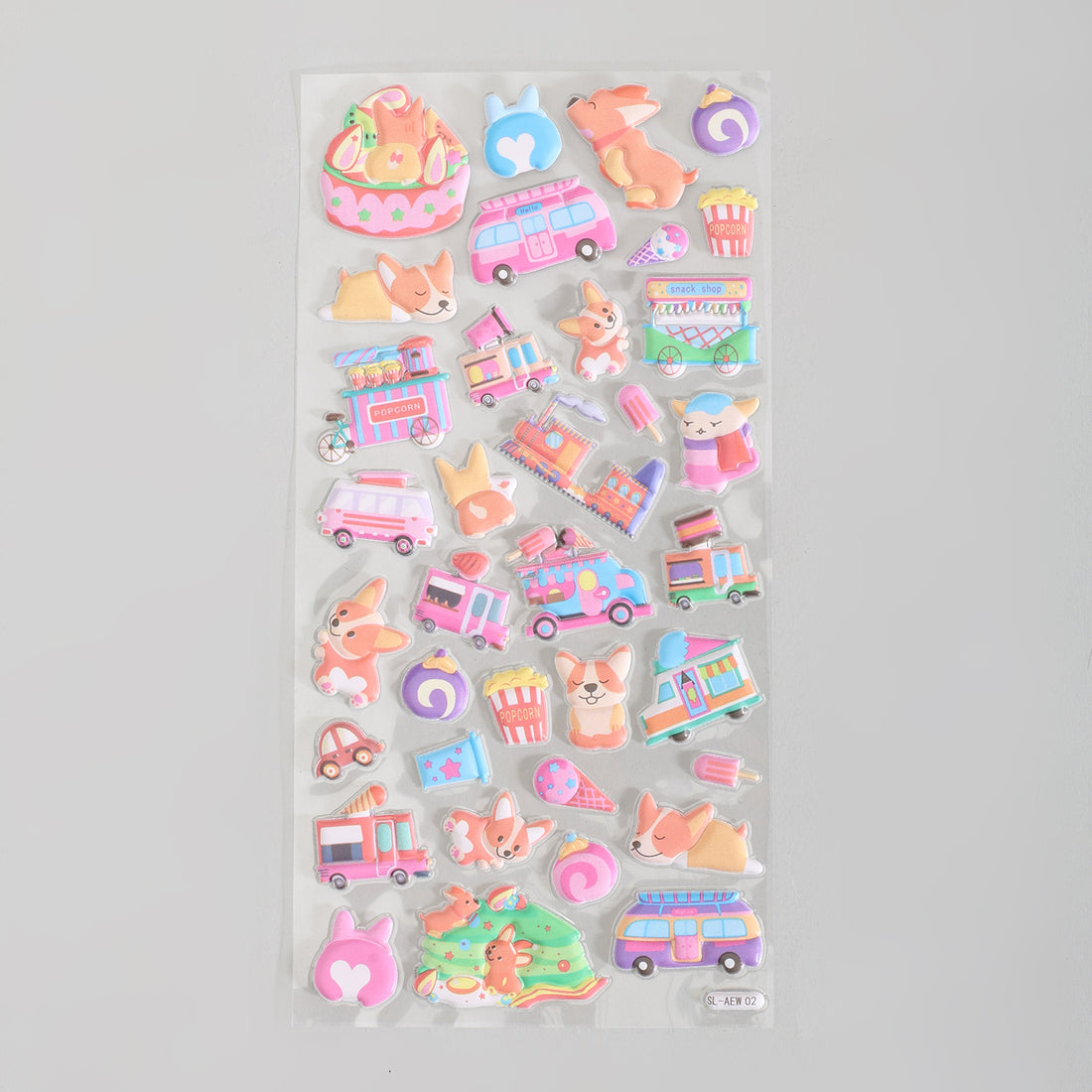Mumuso Cute Puffy Stickers for Dog Lovers!