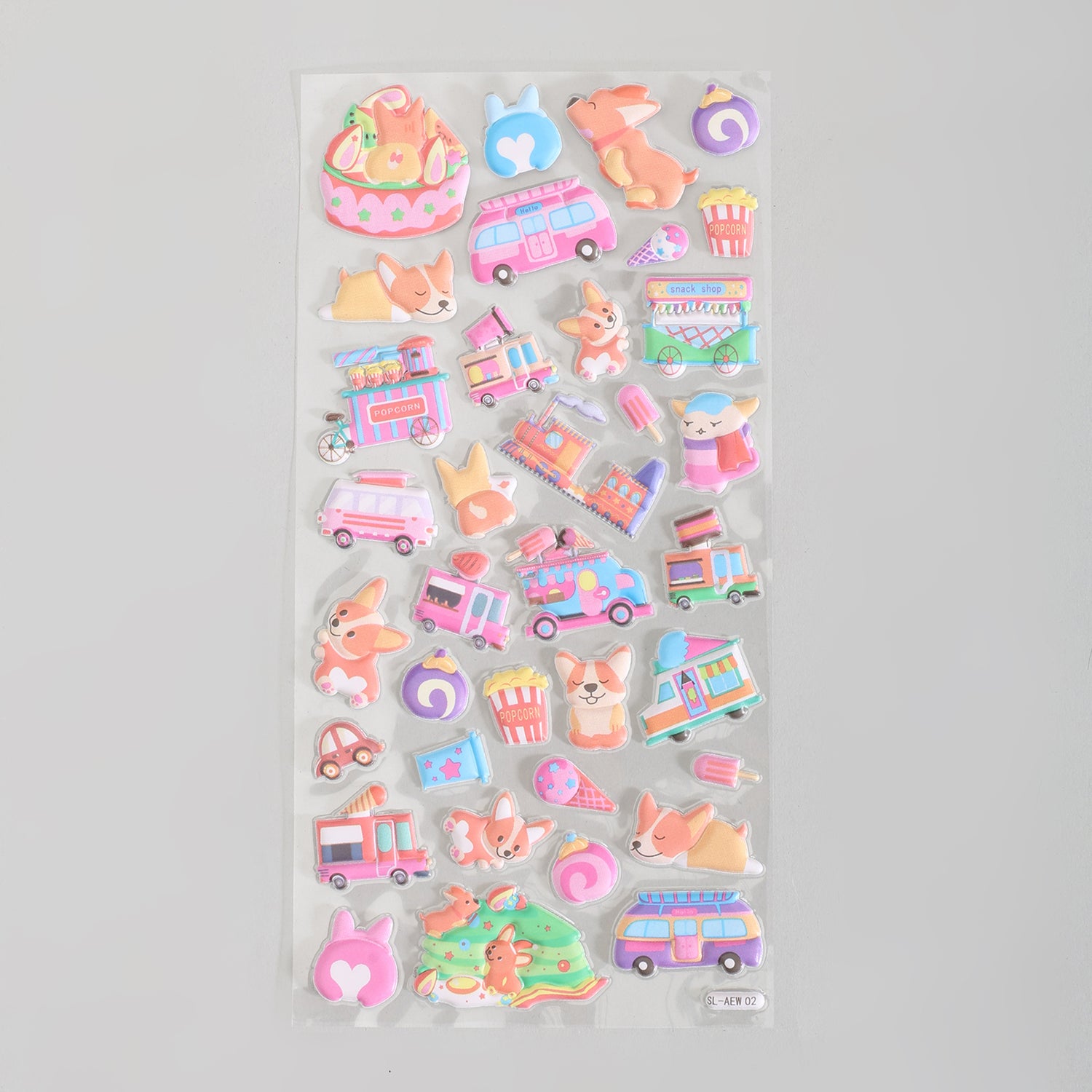 Mumuso Cute Puffy Stickers for Dog Lovers!