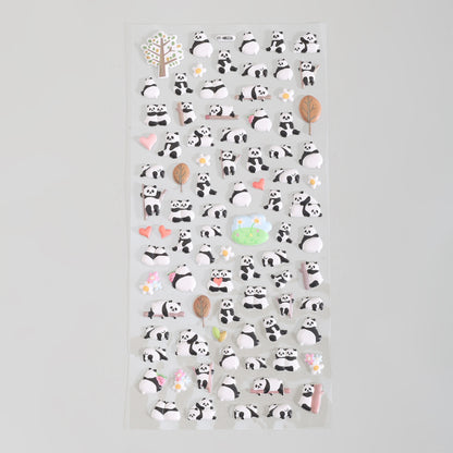 Cute Mumuso Panda Stickets