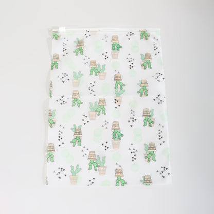Mumuso Cactus Sealing Bags-Medium Sized