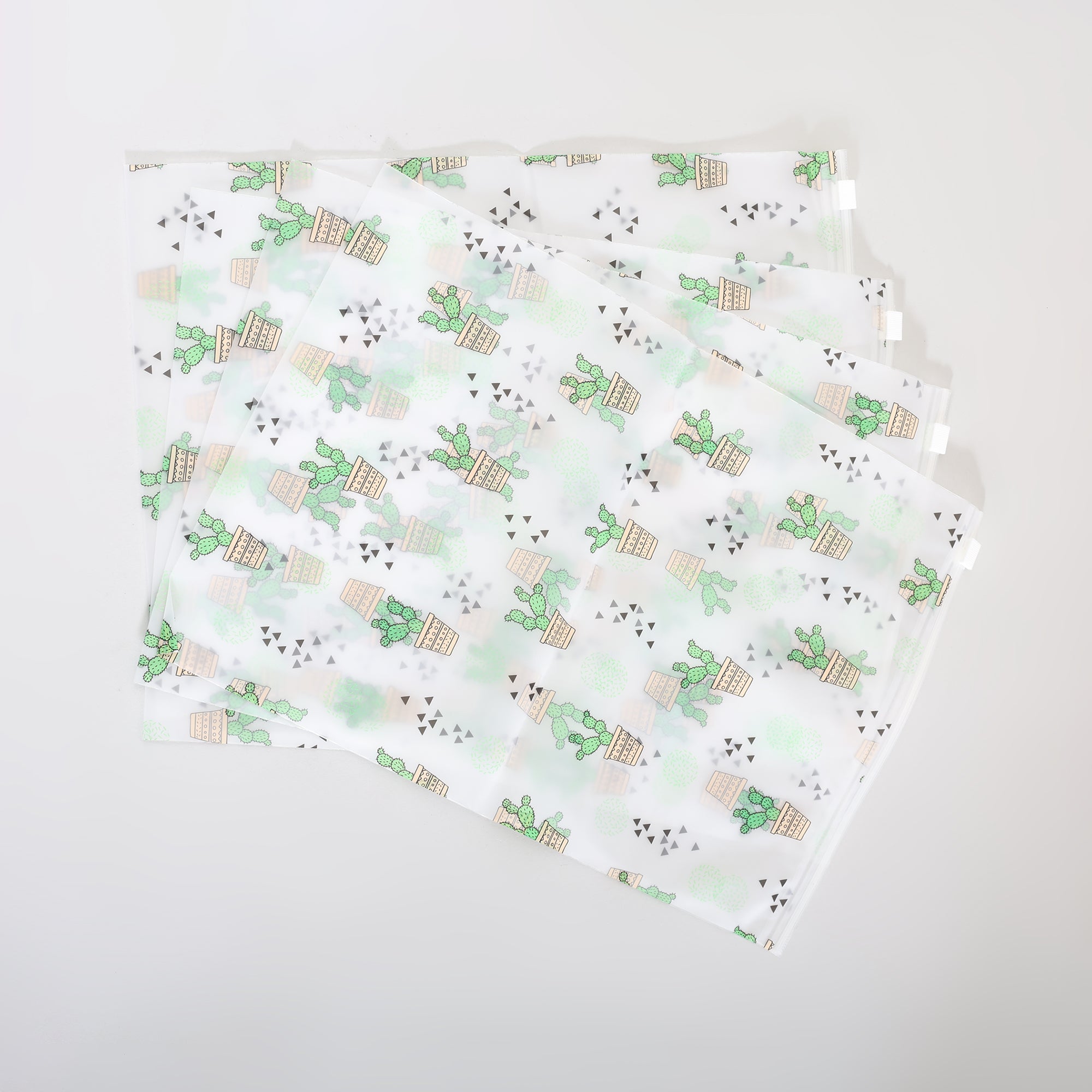Mumuso Cactus Sealing Bags-Medium Sized