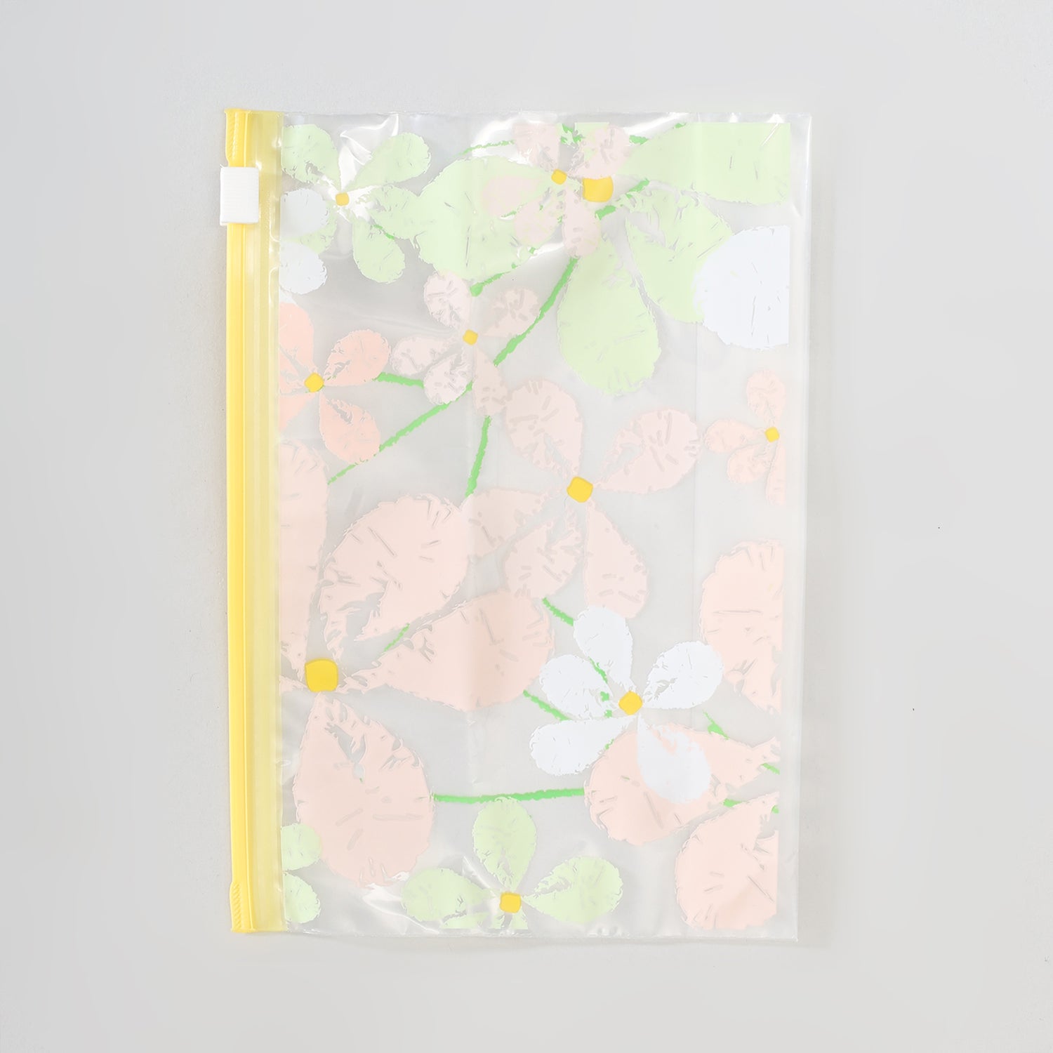 Mumuso Floral Pattern Slider Bags: Medium 7 Slider Bags