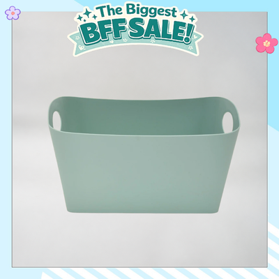 Stylish Large Green Storage Basket