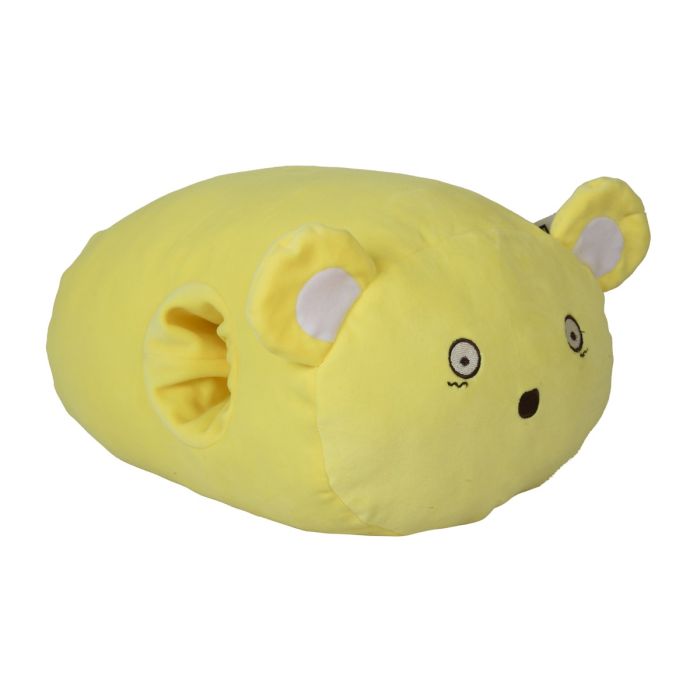 Little Rat Hand Warmer Pillow - Yellow Mumuso