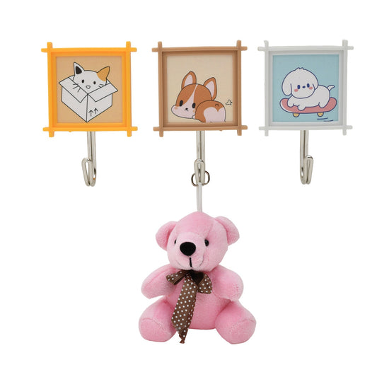 MUMUSO Creative Picture Frame Adhesive Hooks - 3 Pieces Mumuso