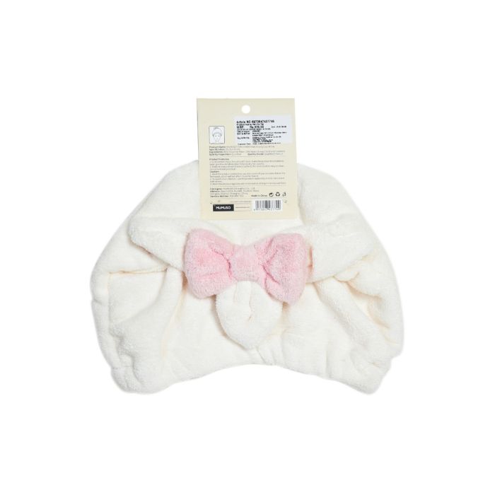 MUMUSO Family Anne Hair Drying Cap - White Mumuso