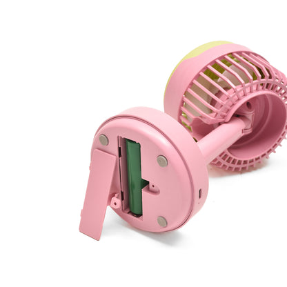 Colour Block Electronic Desk Fan