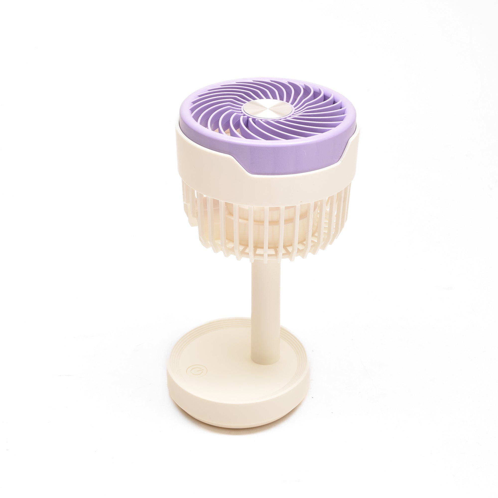 Colour Block Electronic Desk Fan