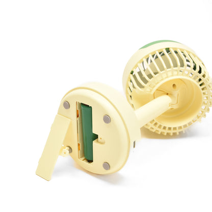 Colour Block Electronic Desk Fan