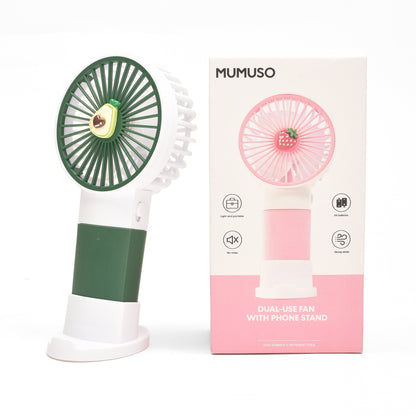 Battery Dual Use Fan with Phone Stand