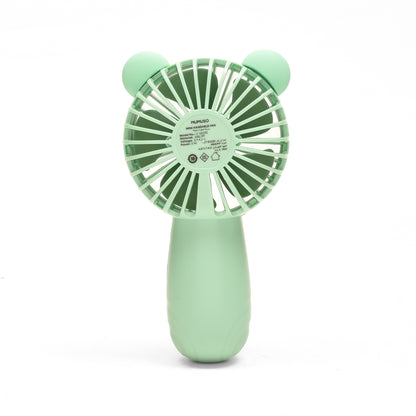 Mini Cute Electric Handheld Fan- Blue/Pink/Green