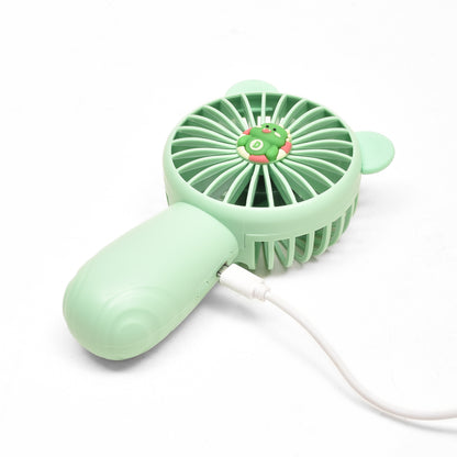 Mini Cute Electric Handheld Fan- Blue/Pink/Green