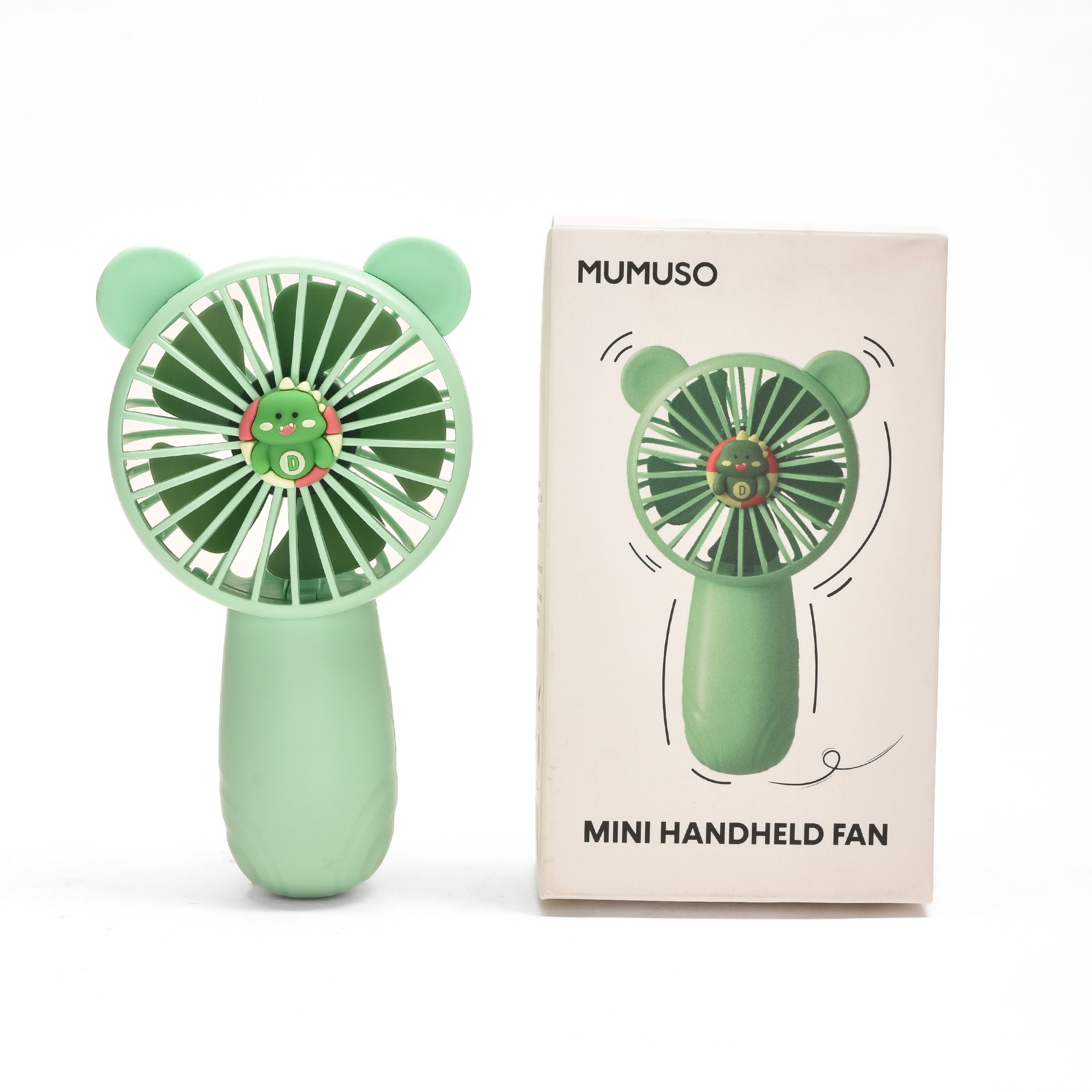 Mini Cute Electric Handheld Fan- Blue/Pink/Green