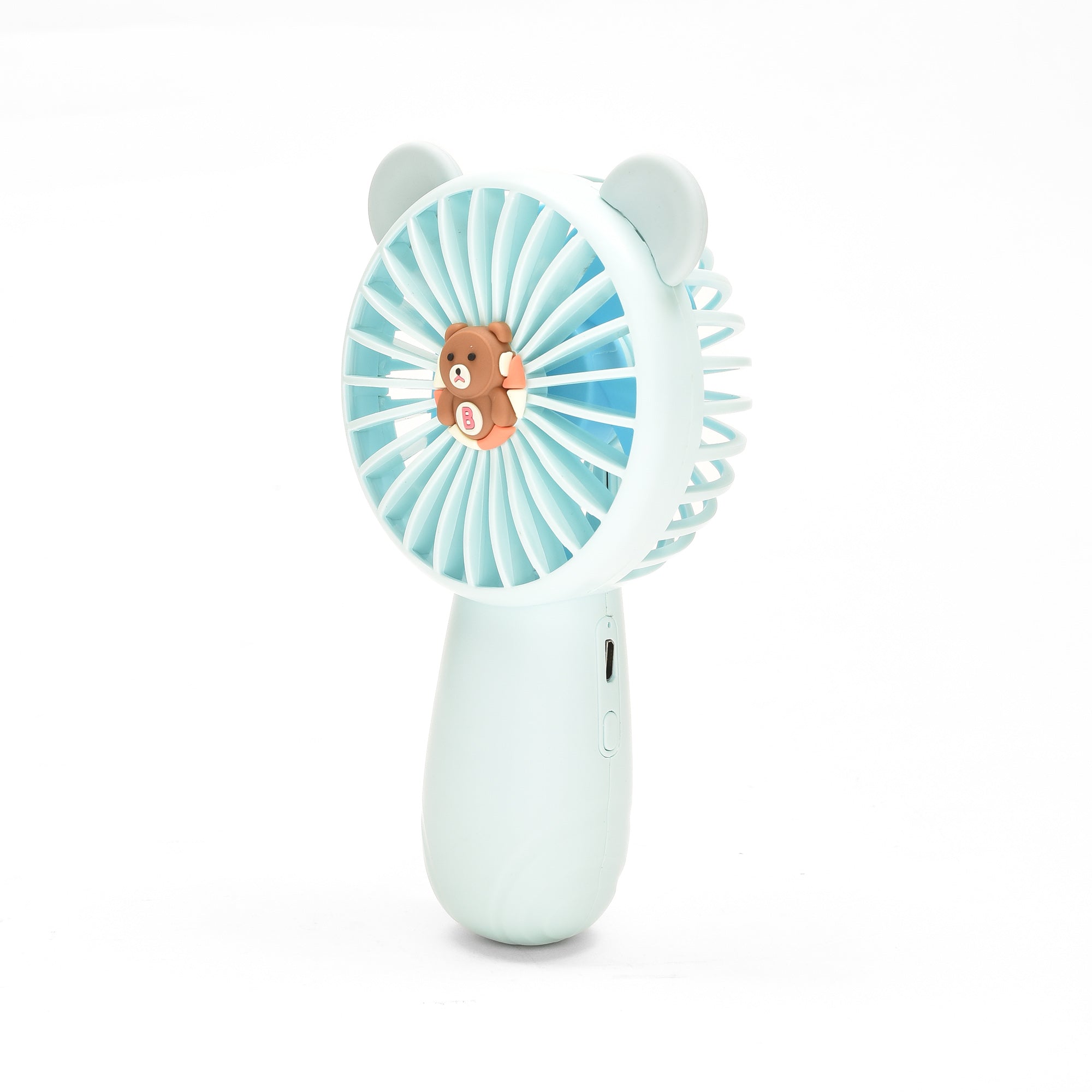 Mini Cute Electric Handheld Fan- Blue/Pink/Green