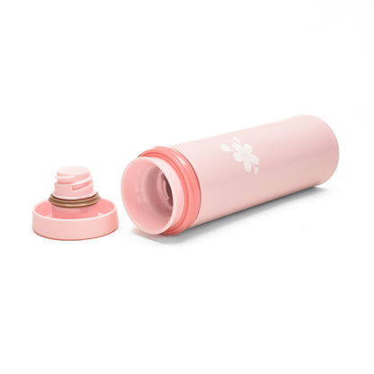 Cherry Blossom Insulated Water Bottle- Pink/500ml