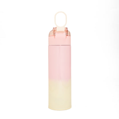 Cherry Blossom Insulated Water Bottle with Flip Top Lid- Pink/500ml