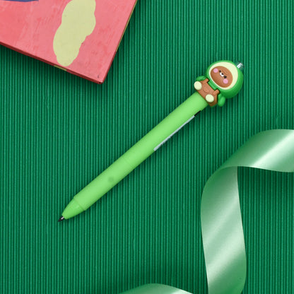 Mumuso Avocado Bear Mechanical Click Pencil -Green