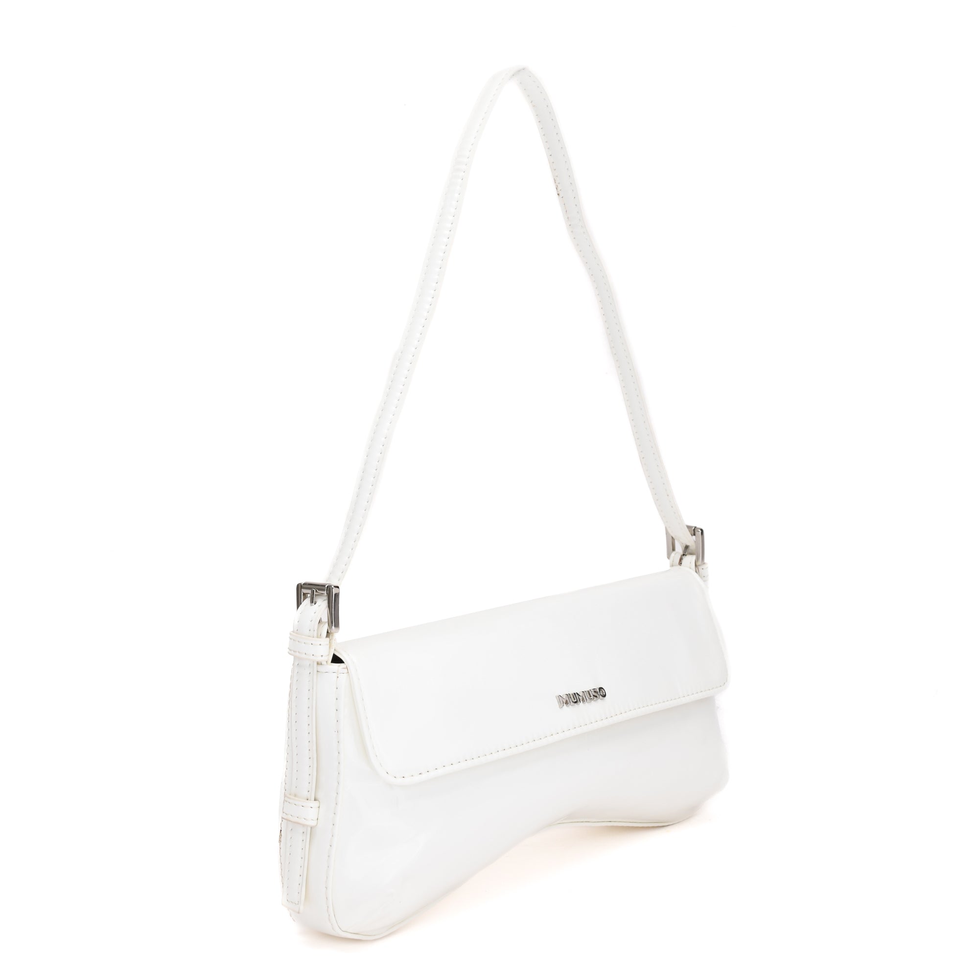 Classy Glossy Shoulder Bag - Assorted Shades