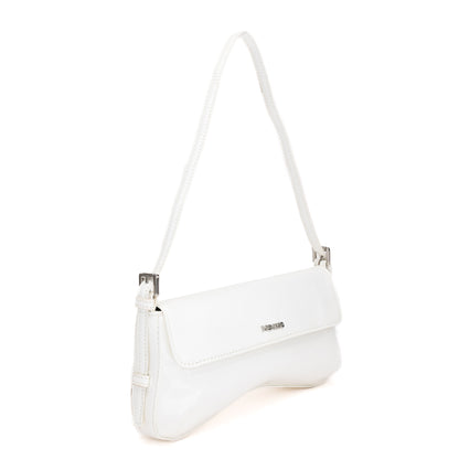 Classy Glossy Shoulder Bag - Assorted Shades