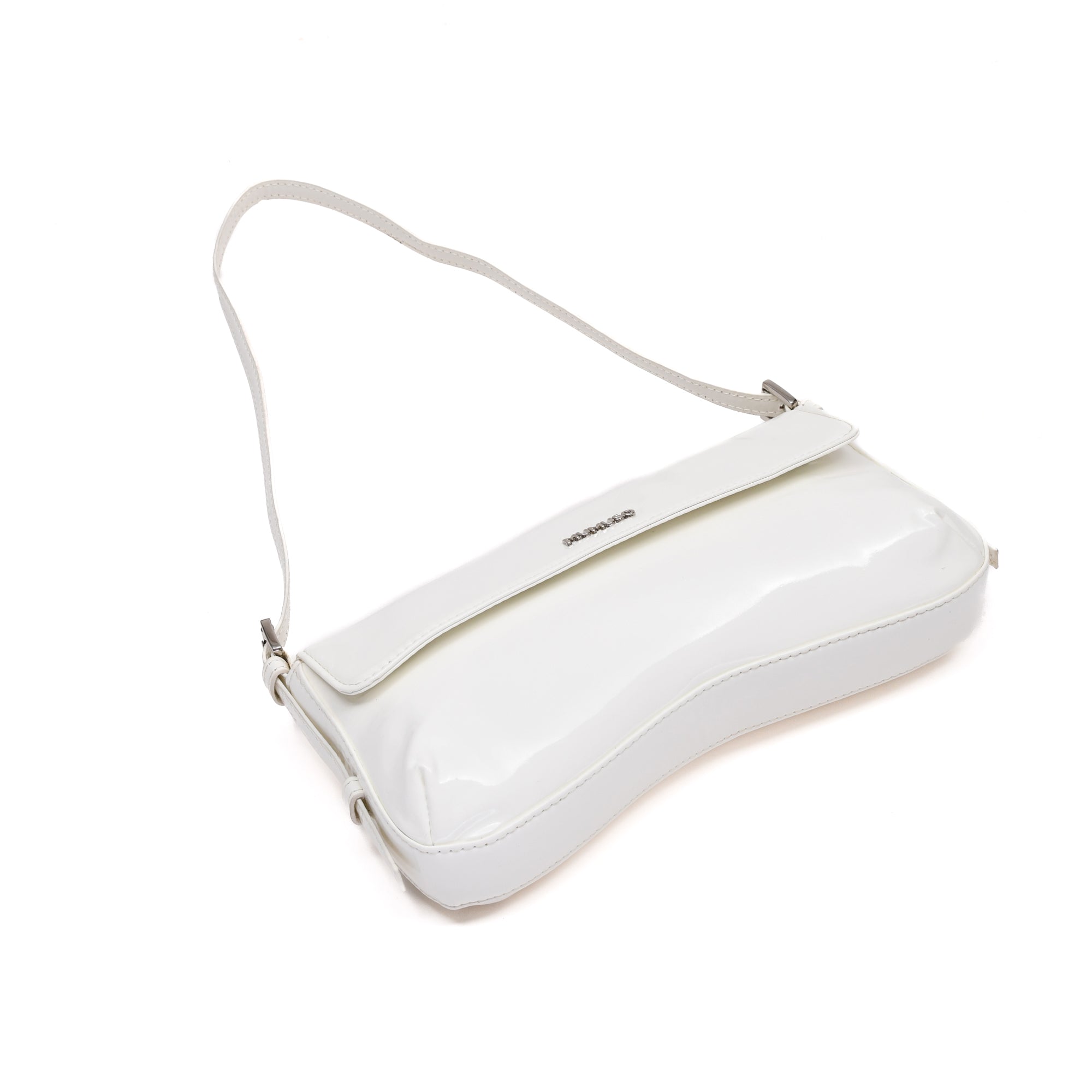 Classy Glossy Shoulder Bag - Assorted Shades