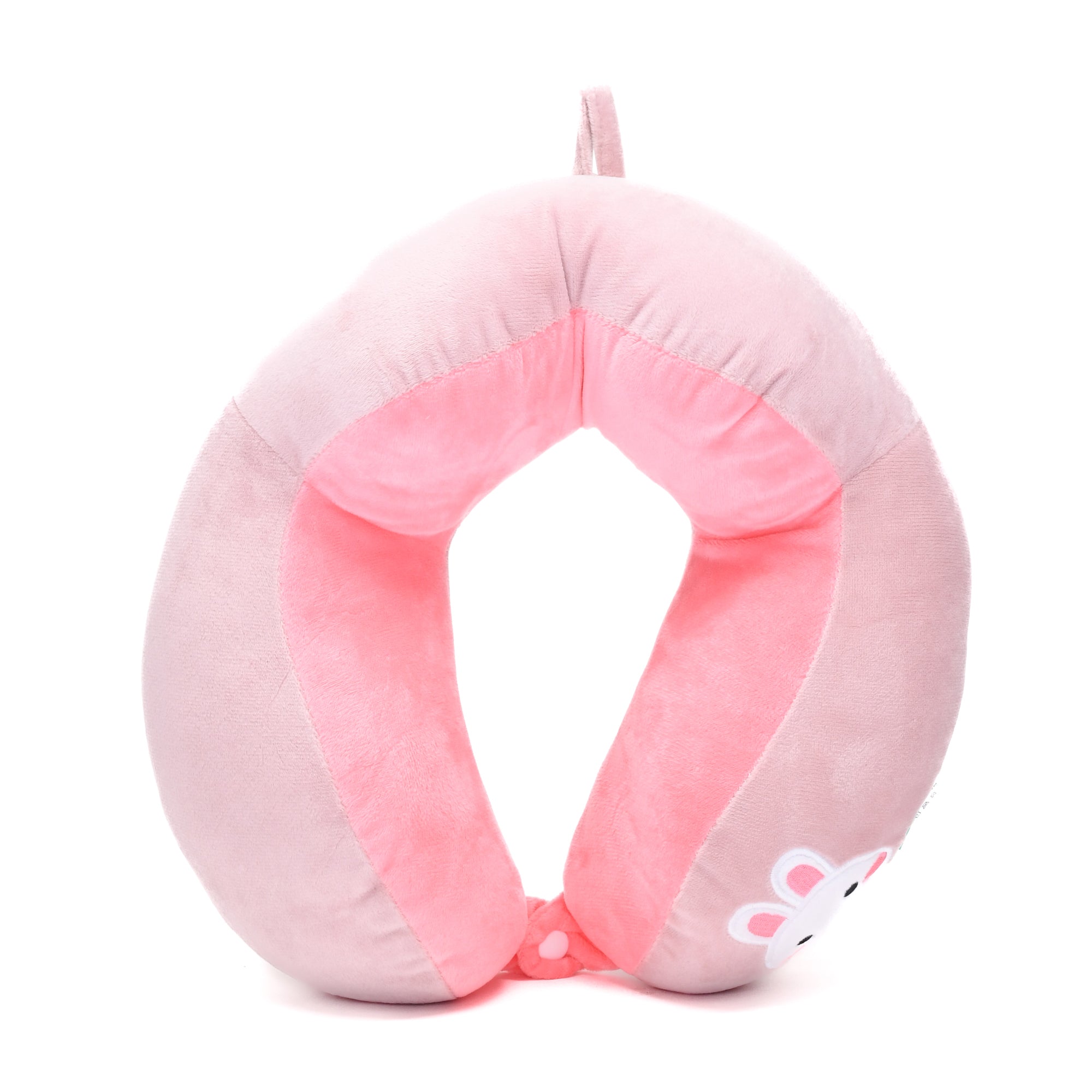 Pink Bunny Travel Neck Pillow