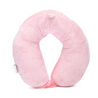 Pink Bunny Travel Neck Pillow