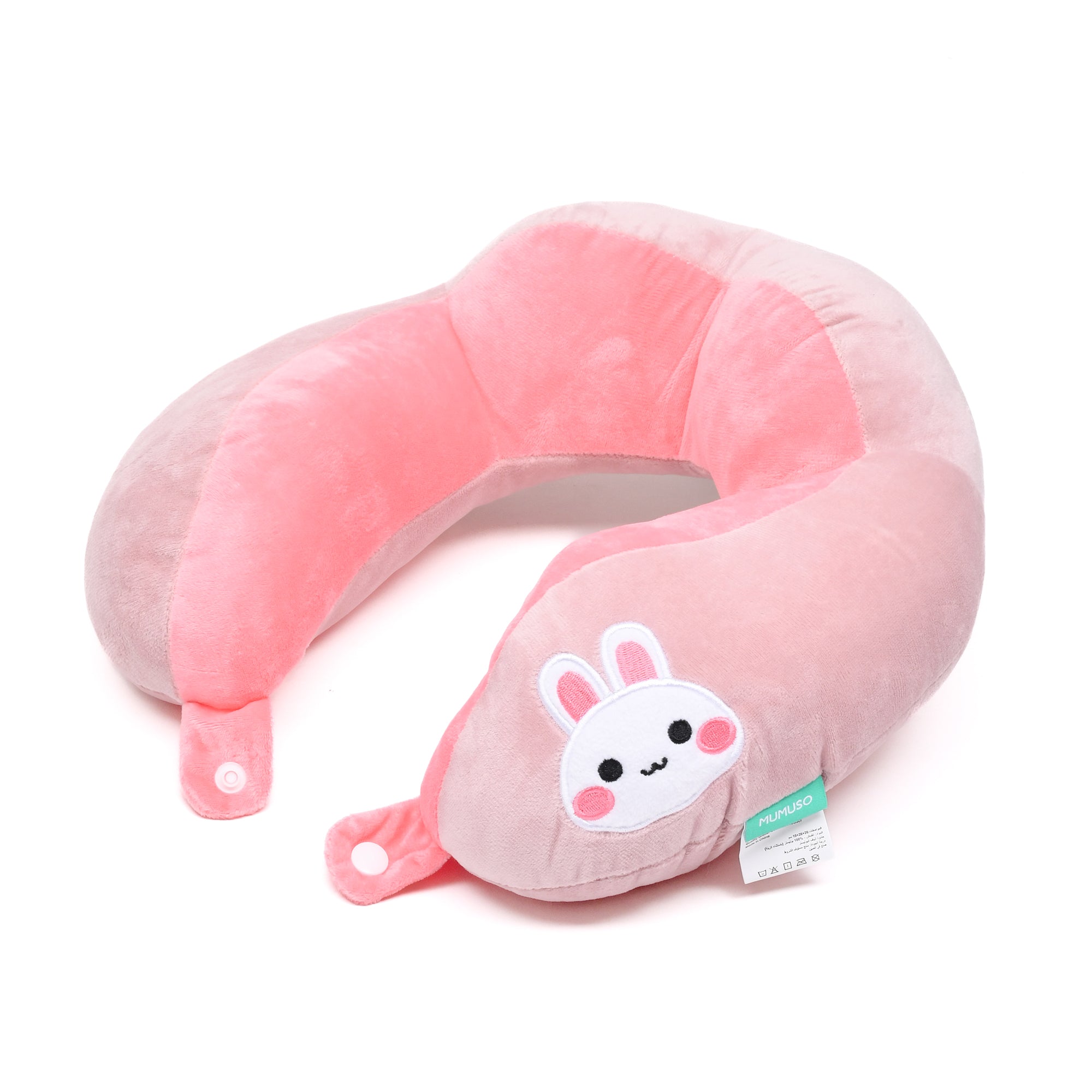 Pink Bunny Travel Neck Pillow