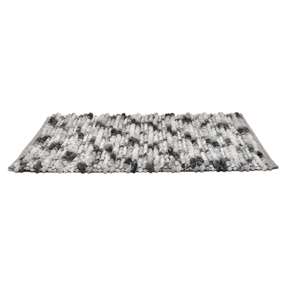 Mumuso Anti Slip Bath Mat- Grey and Beige
