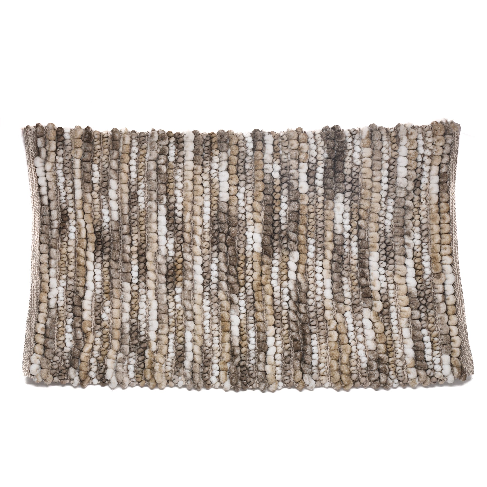 Mumuso Anti Slip Bath Mat- Grey and Beige