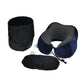 Mumuso Travel Comfort Set – Neck pillow, Sleeping Eye mask, Ear Plugs