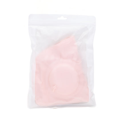 Inflatable Cooling Travel Neck Pillow- Pink and Grey