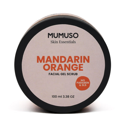 Mumuso Skin Essentials Mandarin Orange Facial Gel Scrub - 100 gm