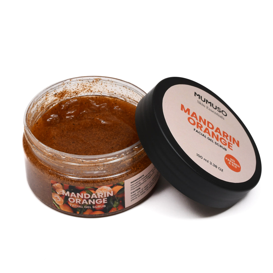 Mumuso Skin Essentials Mandarin Orange Facial Gel Scrub - 100 gm