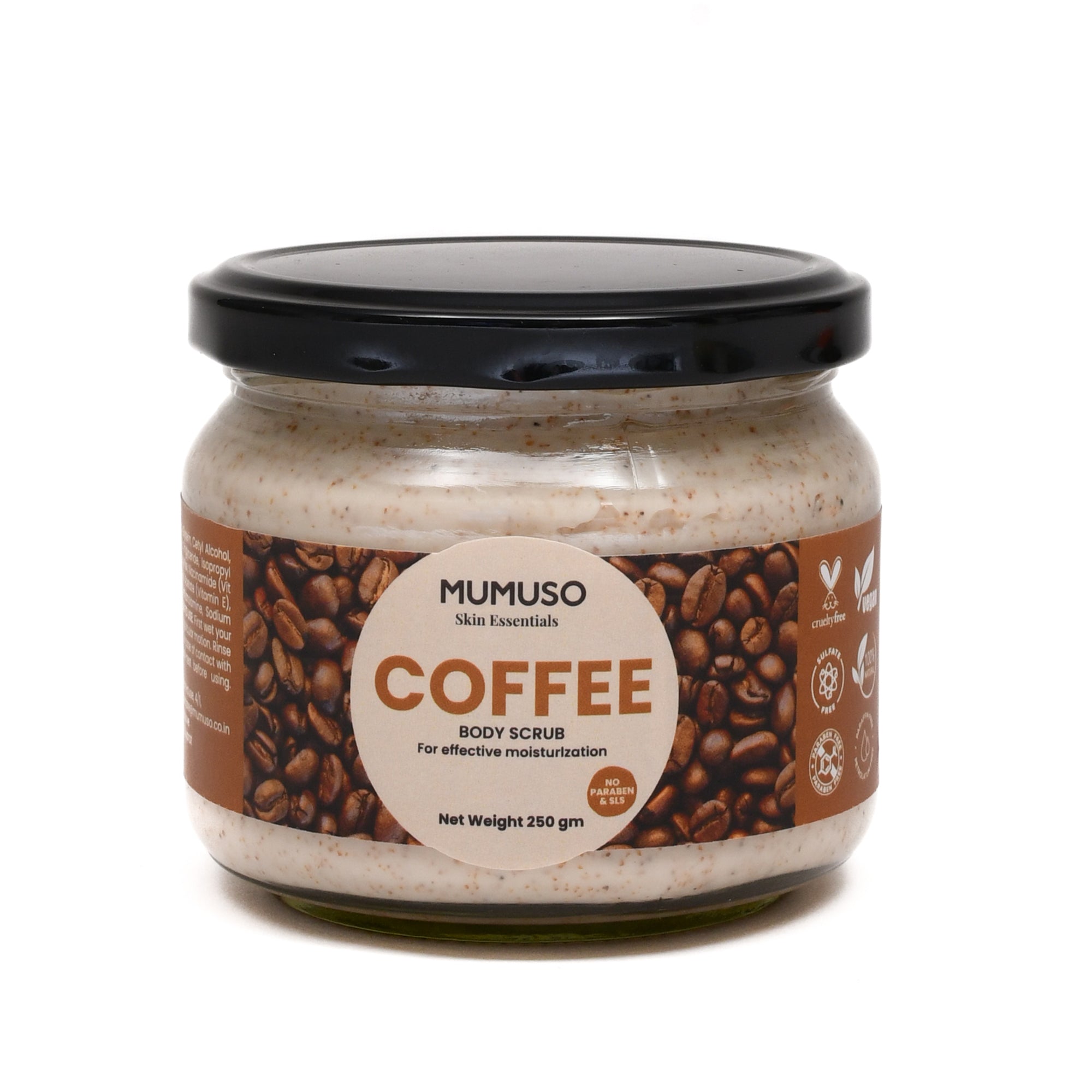 Mumuso Skin Essentials Coffee Body Scrub - 250 gm