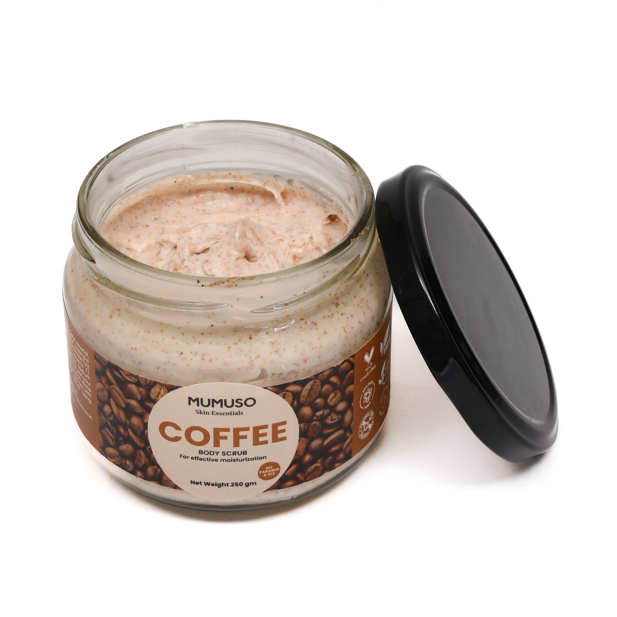 Mumuso Skin Essentials Coffee Body Scrub - 250 gm